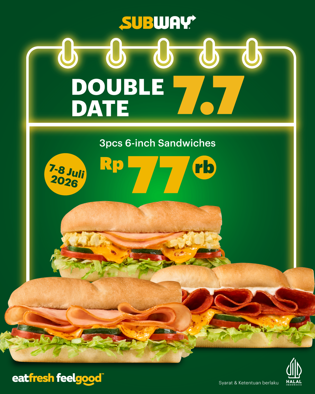 SUBWAY 7.7