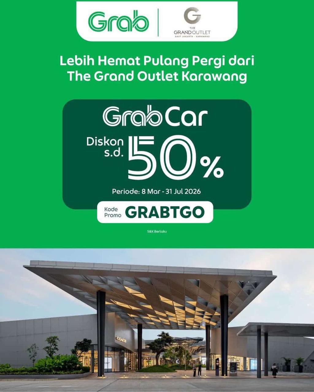 GRABTGO — 50% OFF