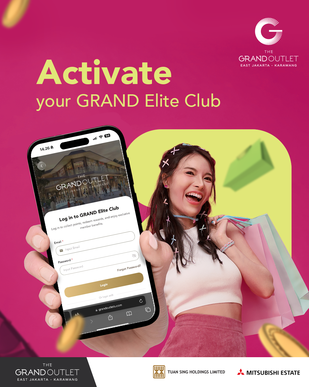 Activate your GRAND Elite Club — Promo Spesial